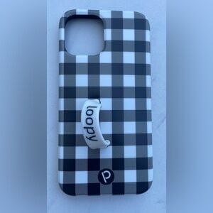 🚫SOLD…Loopy Case iPhone 12 / 12 Pro plaid